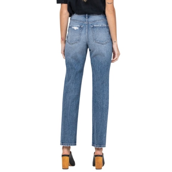 Super High Rise Straight Jeans - Picture 2 of 5